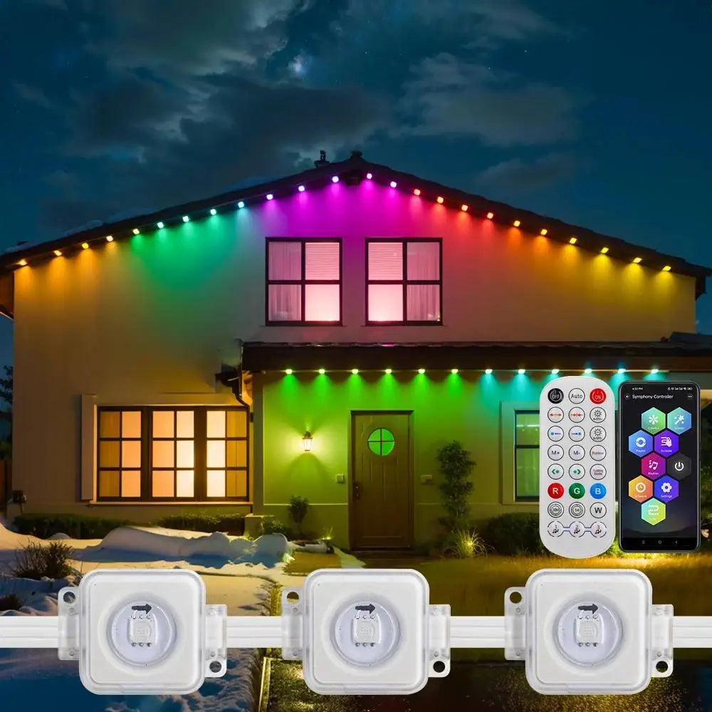 Argo Permanent Outdoor LED Lights Waterproof RGB Lights