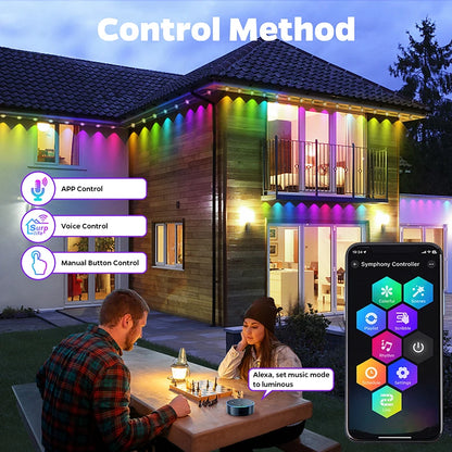 Argo Permanent Outdoor LED Lights Waterproof RGB Lights