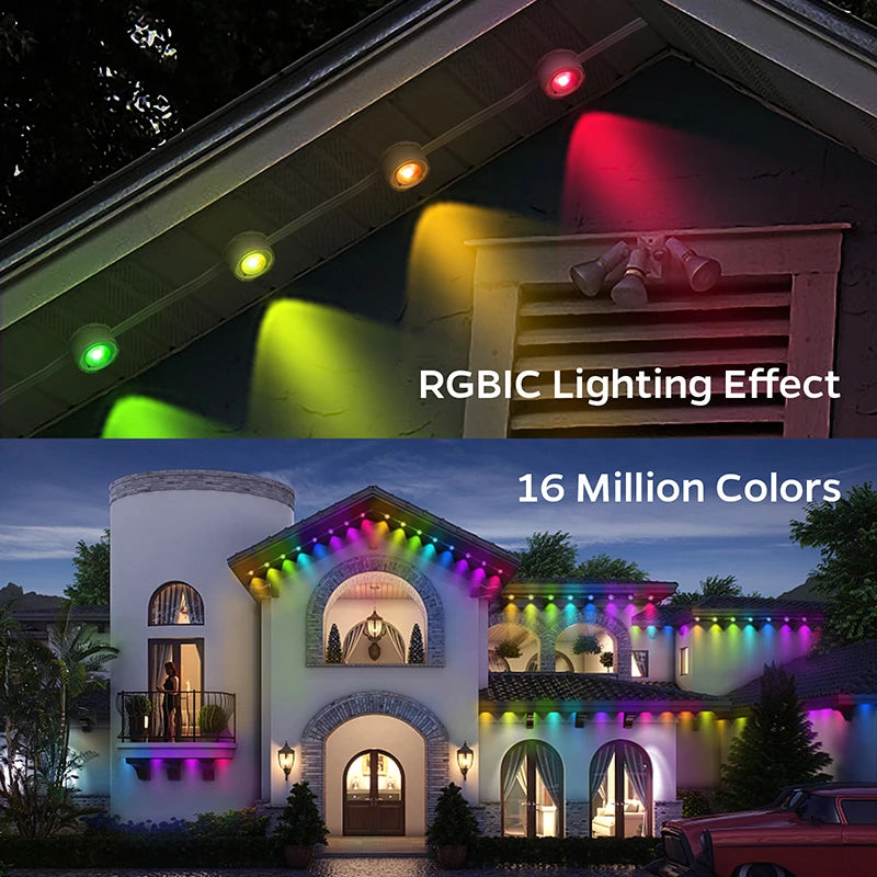 Argo Permanent Outdoor LED Lights Waterproof RGB Lights